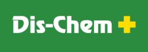 Dis-Chem green and yellow logo