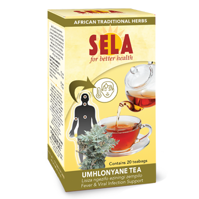 box of sela umhlonyane tea